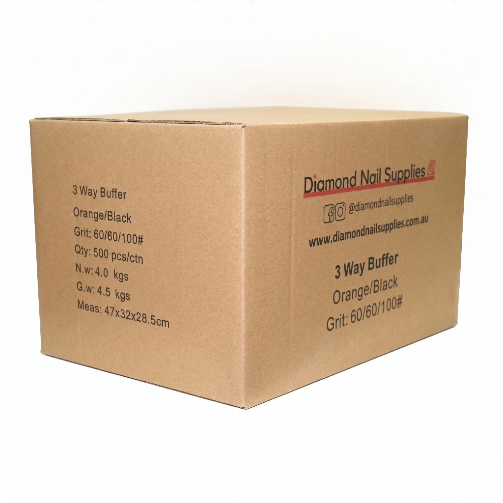 Buffer - 3 Way Orange/Black  500pc (Carton)