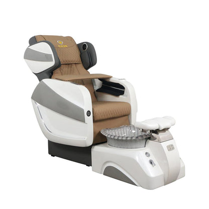 Pedicure Spa Chair - Titus (White | Beige | White)