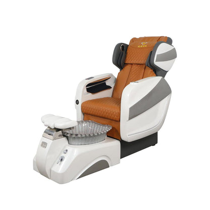 Pedicure Spa Chair - Titus (White | Cappuccino | White)