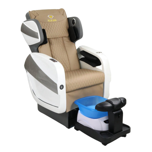 Pedicure Spa Chair - Echo No Plumbing (White | Beige | Blue/Black)