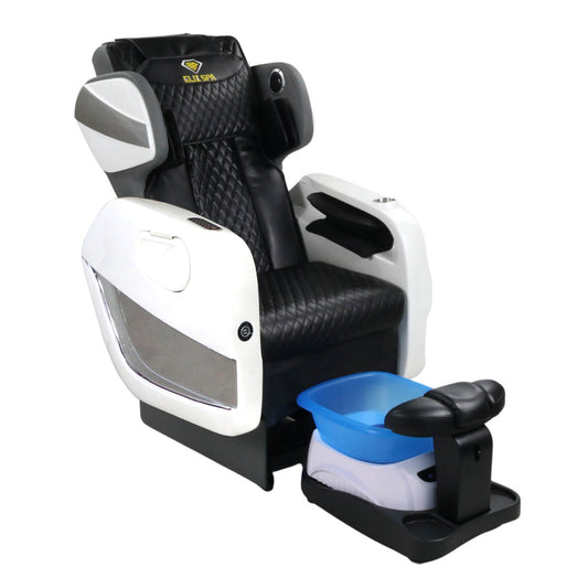 Pedicure Spa Chair - Echo No Plumbing (White | Black | Blue/Black)