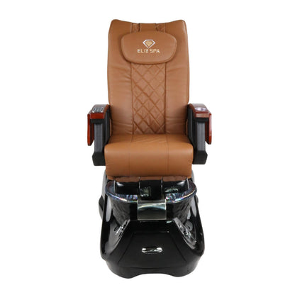 Pedicure Spa Chair - Oracle (Wood | Cappuccino | Black)