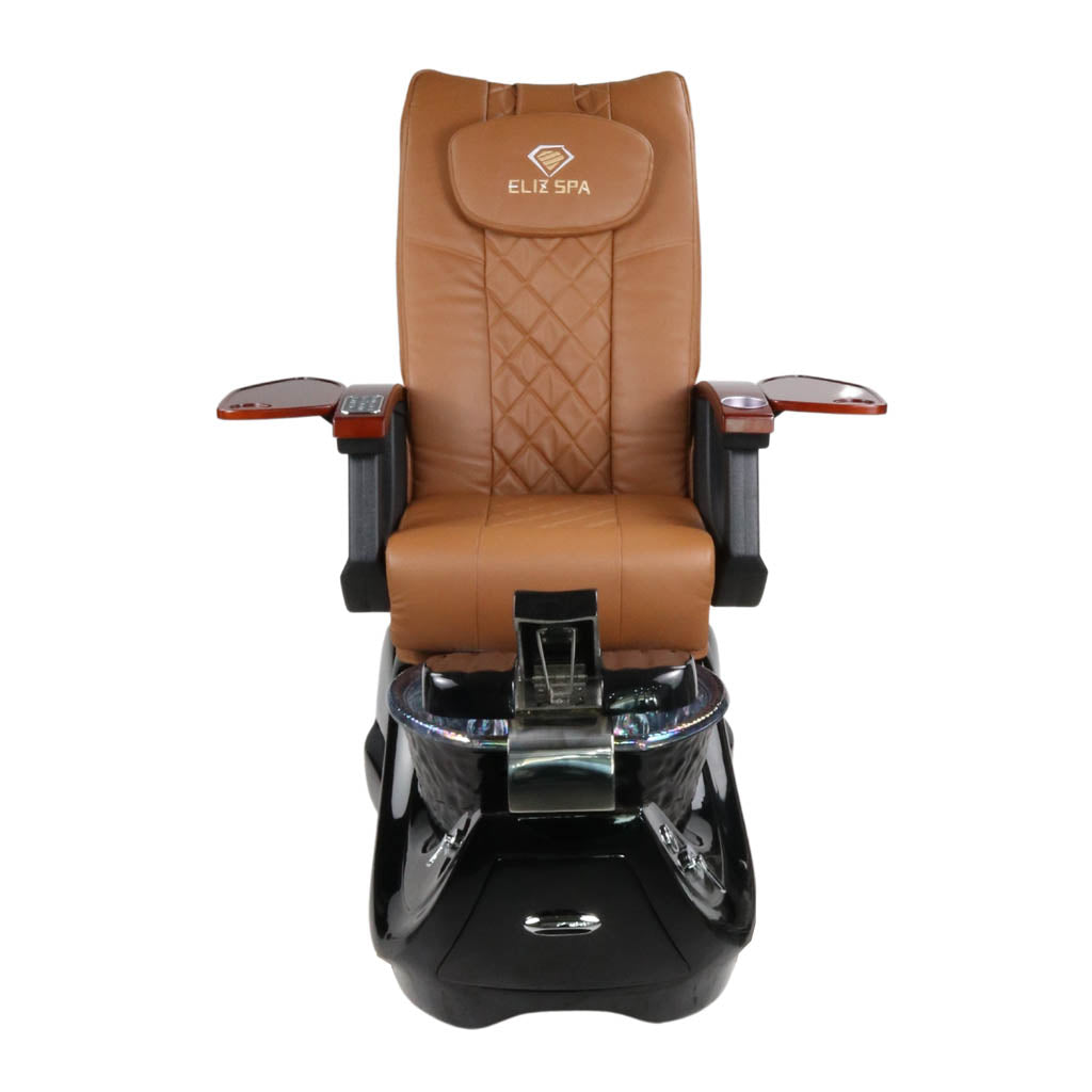 Pedicure Spa Chair - Oracle (Wood | Cappuccino | Black)