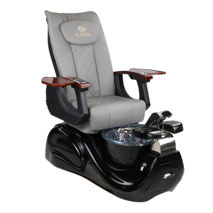 Pedicure Spa Chair - Oracle (Wood | Grey | Black)