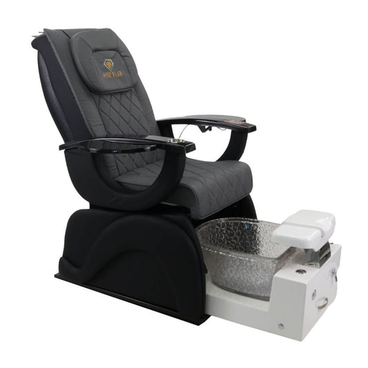 Pedicure Spa Chair - Omega Retractable (Black | Grey | White)