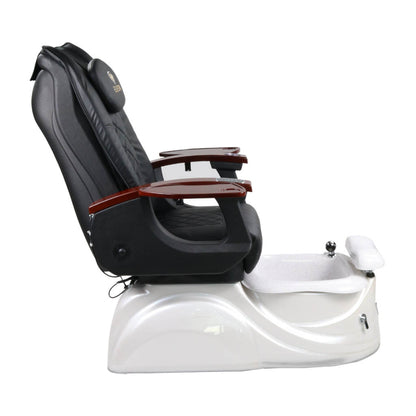 Pedicure Spa Chair - Pearl (Wood | Black | White)