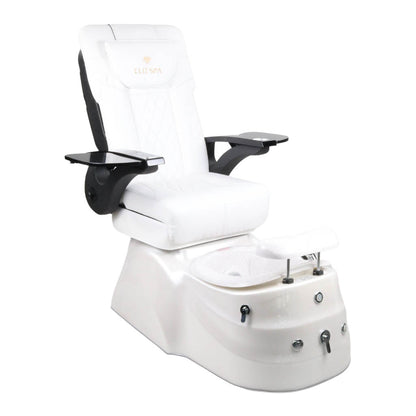 Pedicure Spa Chair - Quartz (Black | White | White)