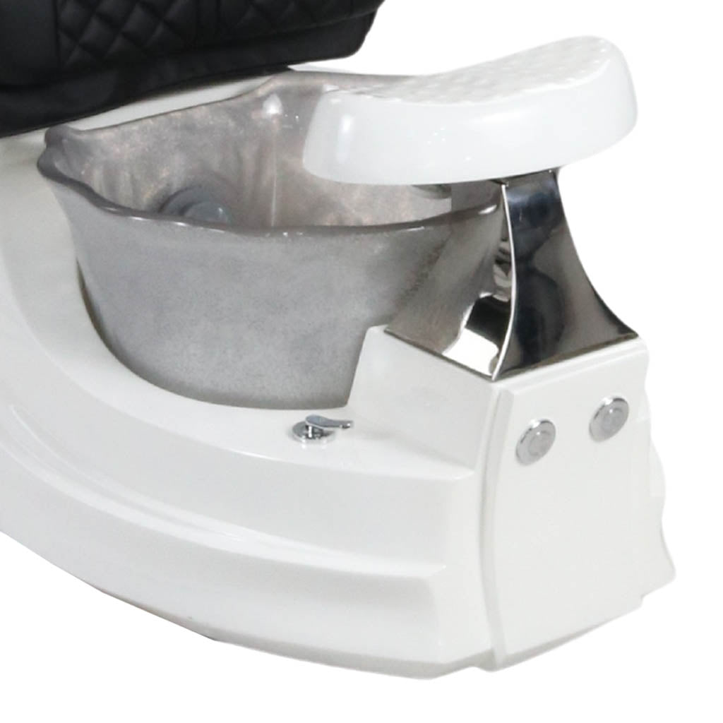 White With Silver Bowl - PBJ01