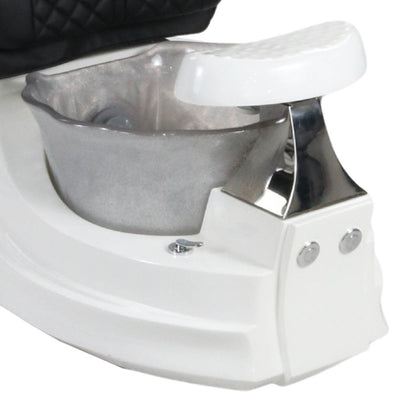 White With Silver Bowl - PBJ01