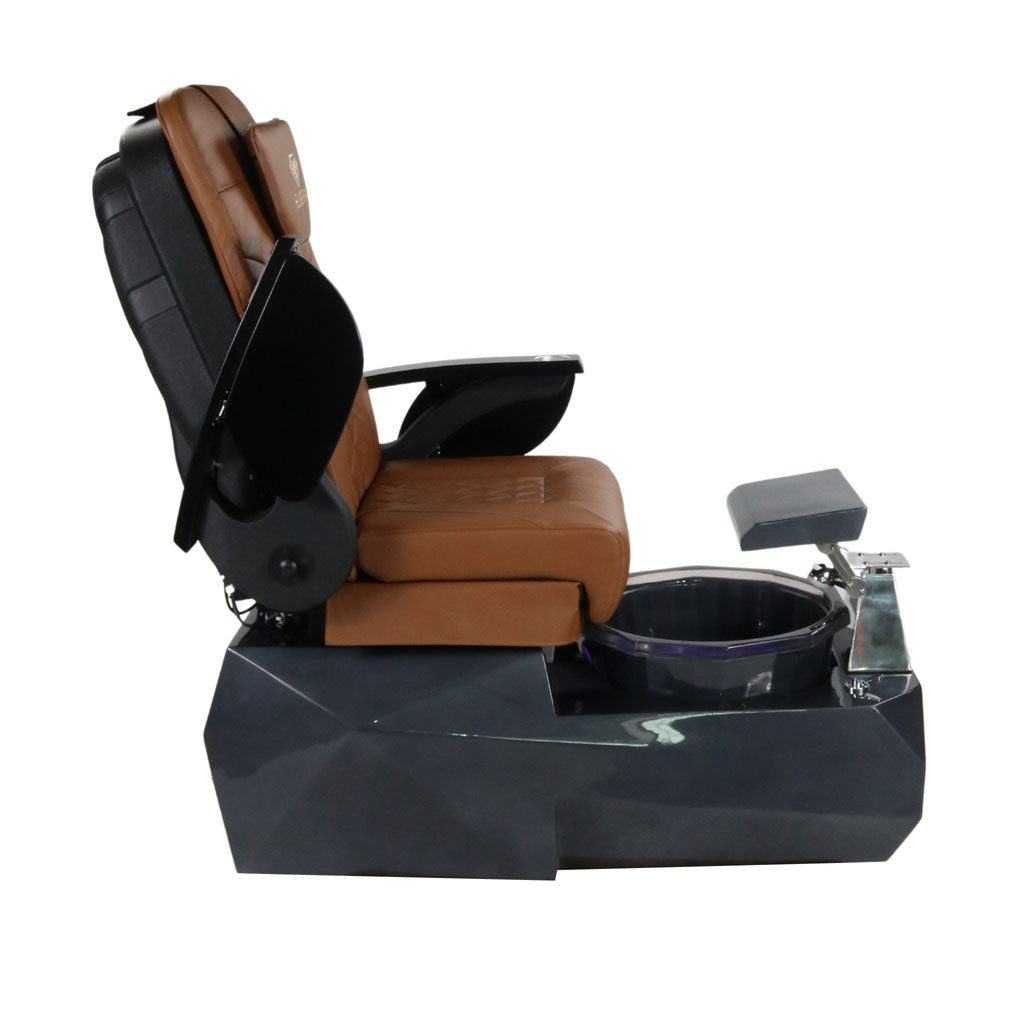 Pedicure Spa Chair - Eclipse (Black | Cappuccino | Black)