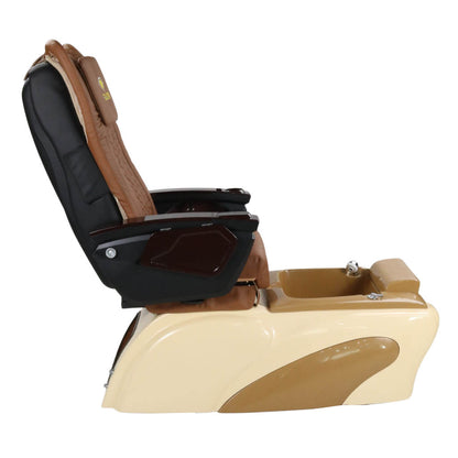 Pedicure Spa Chair - Expresso (Wood | Cappuccino | Cream)