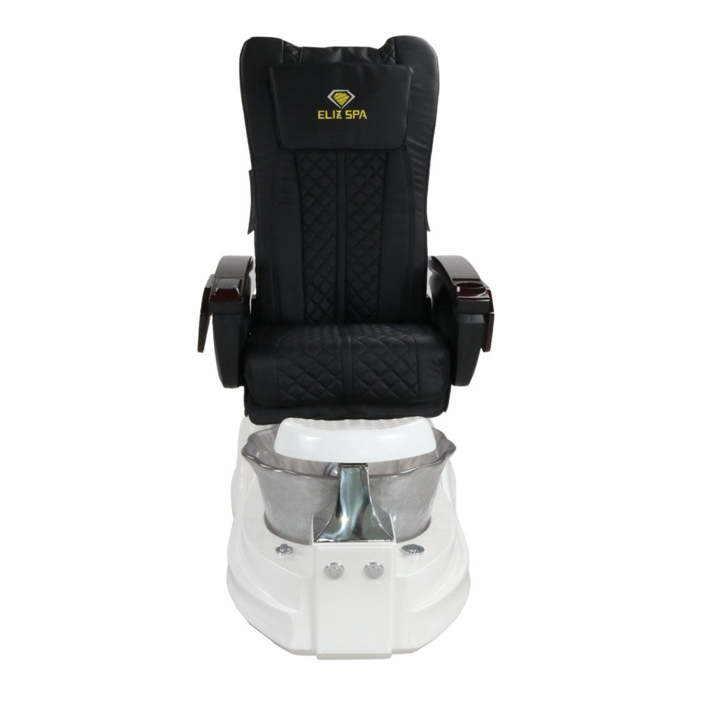Pedicure Spa Chair - Frost (Wood | Black | White)