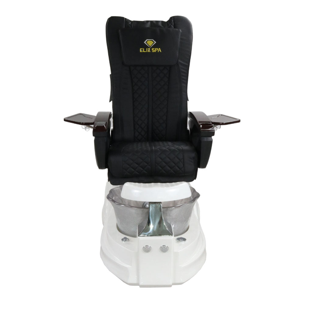 Pedicure Spa Chair - Frost (Wood | Black | White)
