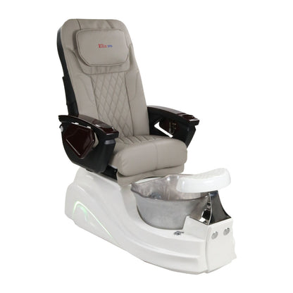 Pedicure Spa Chair - Frost #2 (Wood | Grey | White)