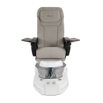 Pedicure Spa Chair - Frost #2 (Wood | Grey | White)