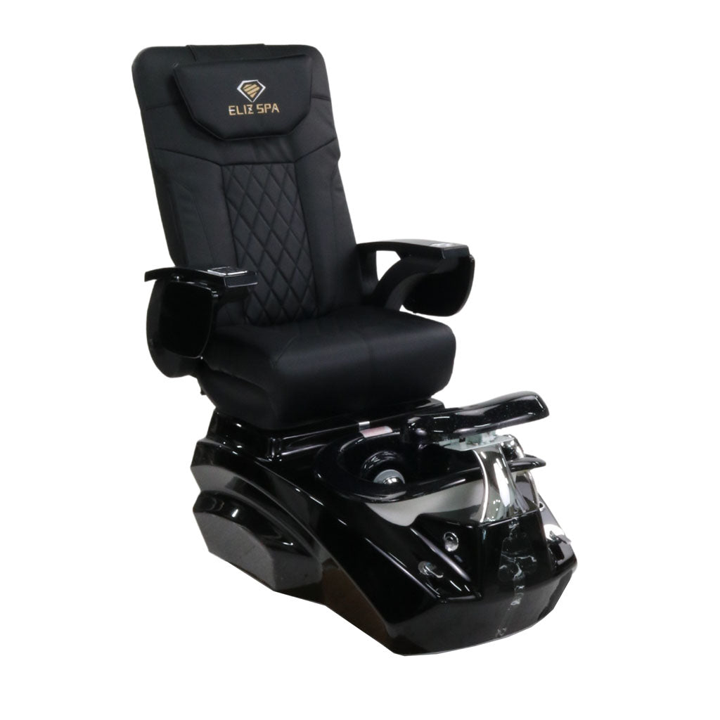 Pedicure Spa Chair - Zeta (Black | Black | Black)