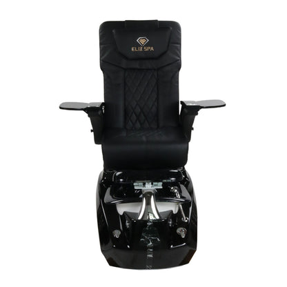 Pedicure Spa Chair - Zeta (Black | Black | Black)