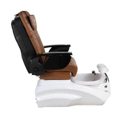 Pedicure Spa Chair - Zeta (Black | Cappuccino | White)