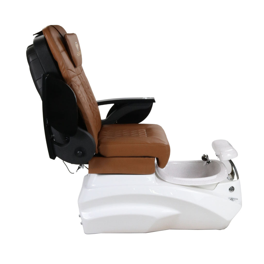 Pedicure Spa Chair - Zeta (Black | Cappuccino | White)
