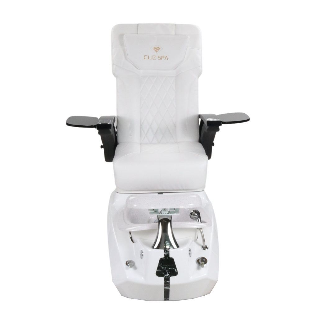 Pedicure Spa Chair - Zeta (Black | White | White)