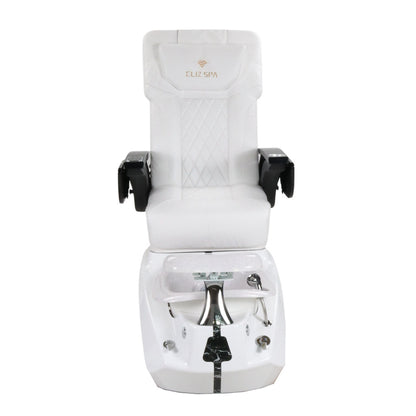 Pedicure Spa Chair - Zeta (Black | White | White)
