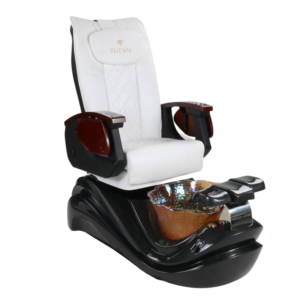 Pedicure Spa Chair - Phoenix (Wood | White | Black)