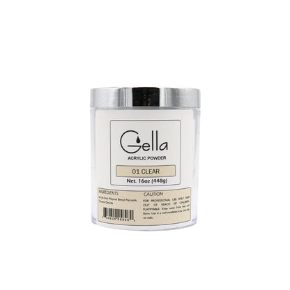 Acrylic Powder - 01 Clear 448g (16oz)