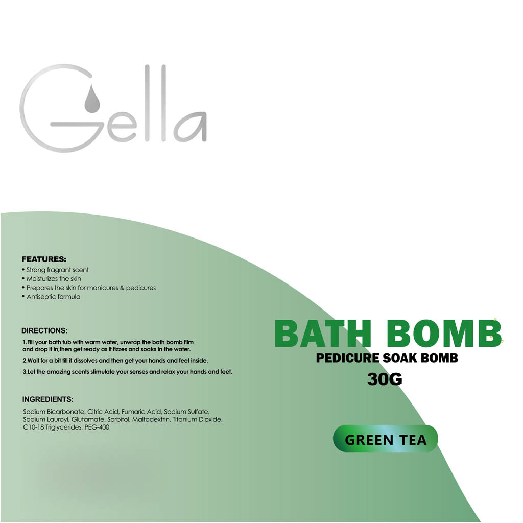 Bath Bomb - Green Tea 60pc