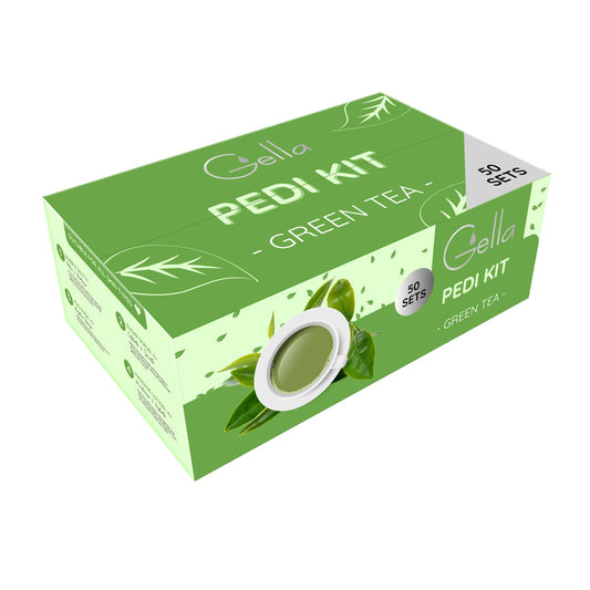 Pedi Kit 4 Steps - Green Tea 50pc (Carton)