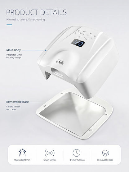 Nail Lamp - Dual Zone White