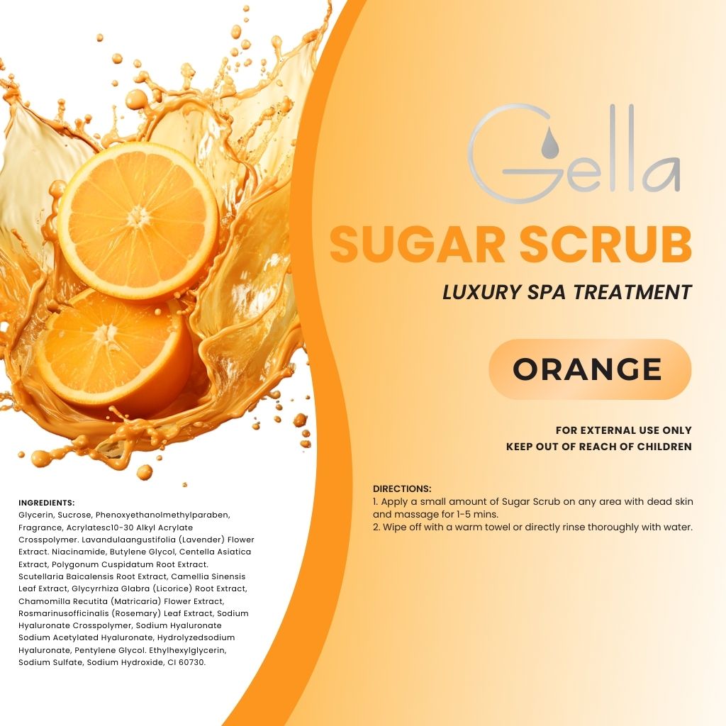 Sugar Scrub - Orange 3.78 (1gal)