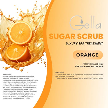 Sugar Scrub - Orange 3.78 (1gal)