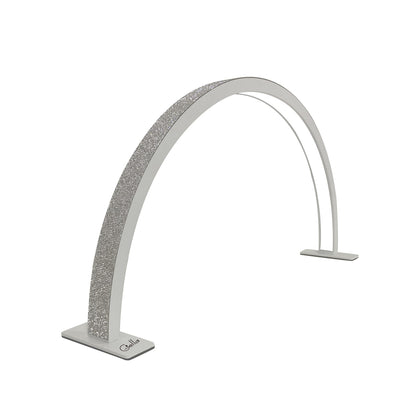 Table Lamp - LED Half Moon White Diamond