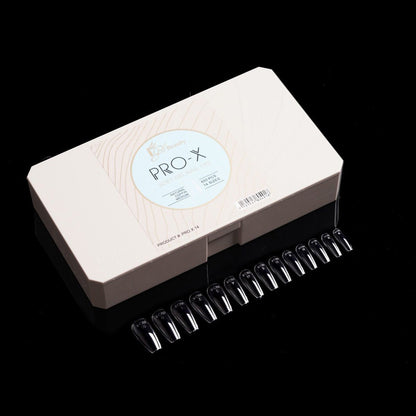 Pro-X Soft Gel Nail Tips - 14 Coffin Medium