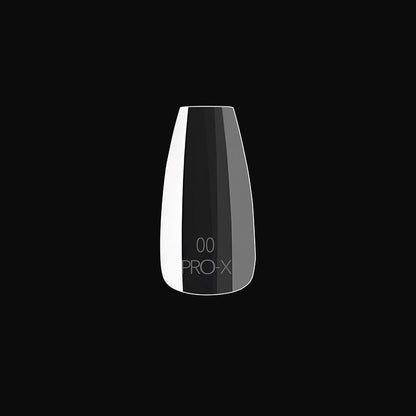 Pro-X Soft Gel Nail Tips - 14 Coffin Medium