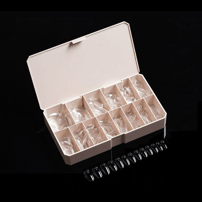 Pro-X Soft Gel Nail Tips - 23 Round Medium