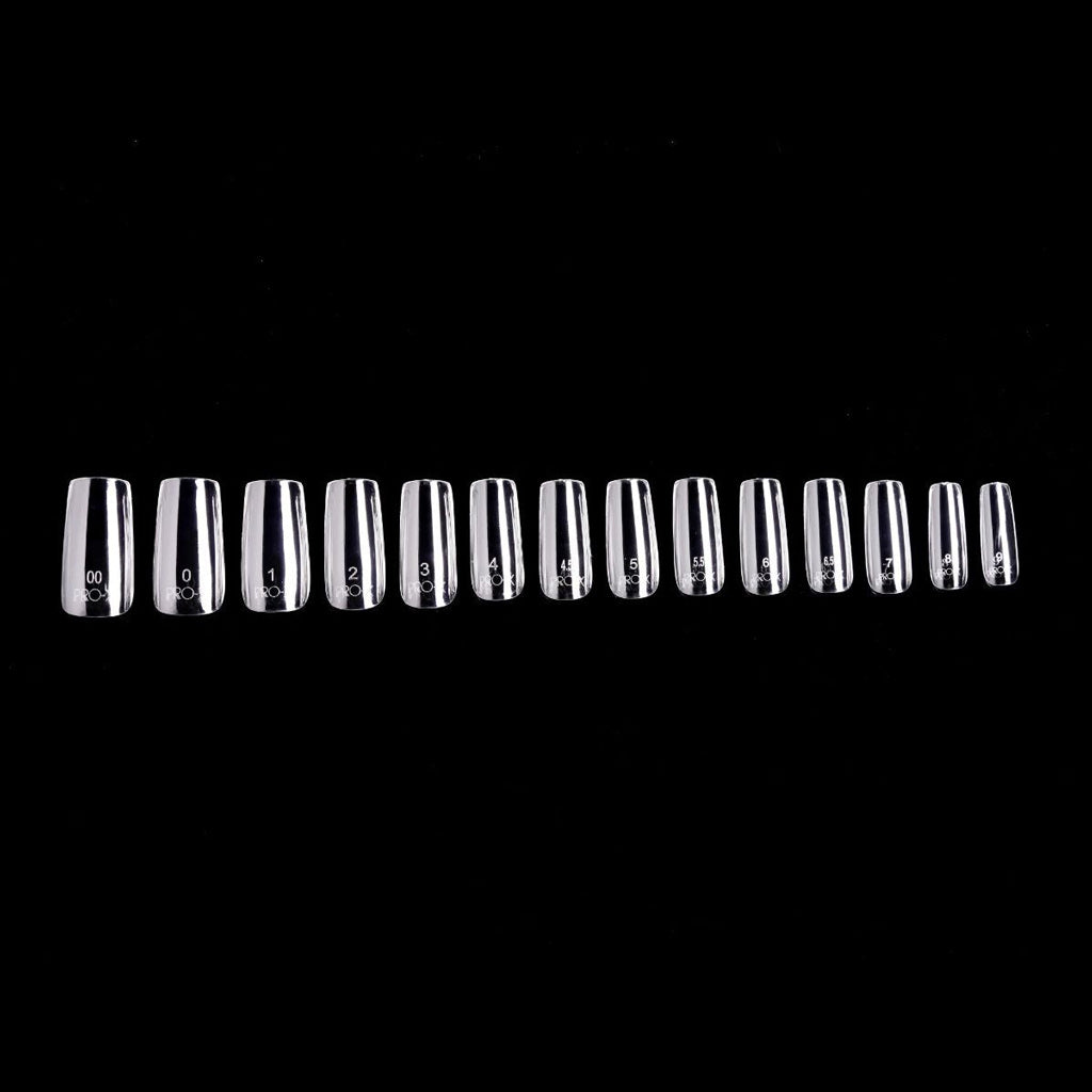 Pro-X Soft Gel Nail Tips - 03 Square Medium