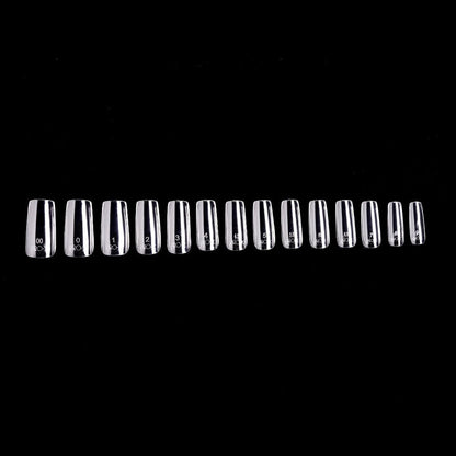Pro-X Soft Gel Nail Tips - 03 Square Medium