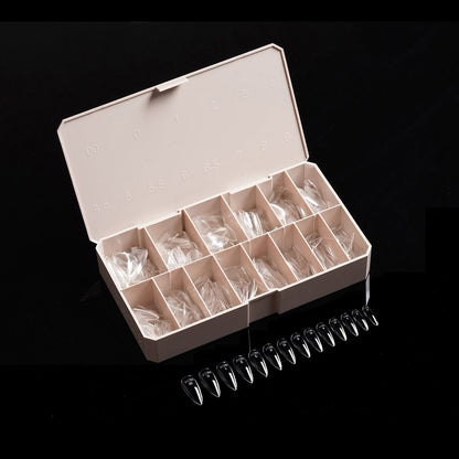 Pro-X Soft Gel Nail Tips - 08 Stiletto Medium