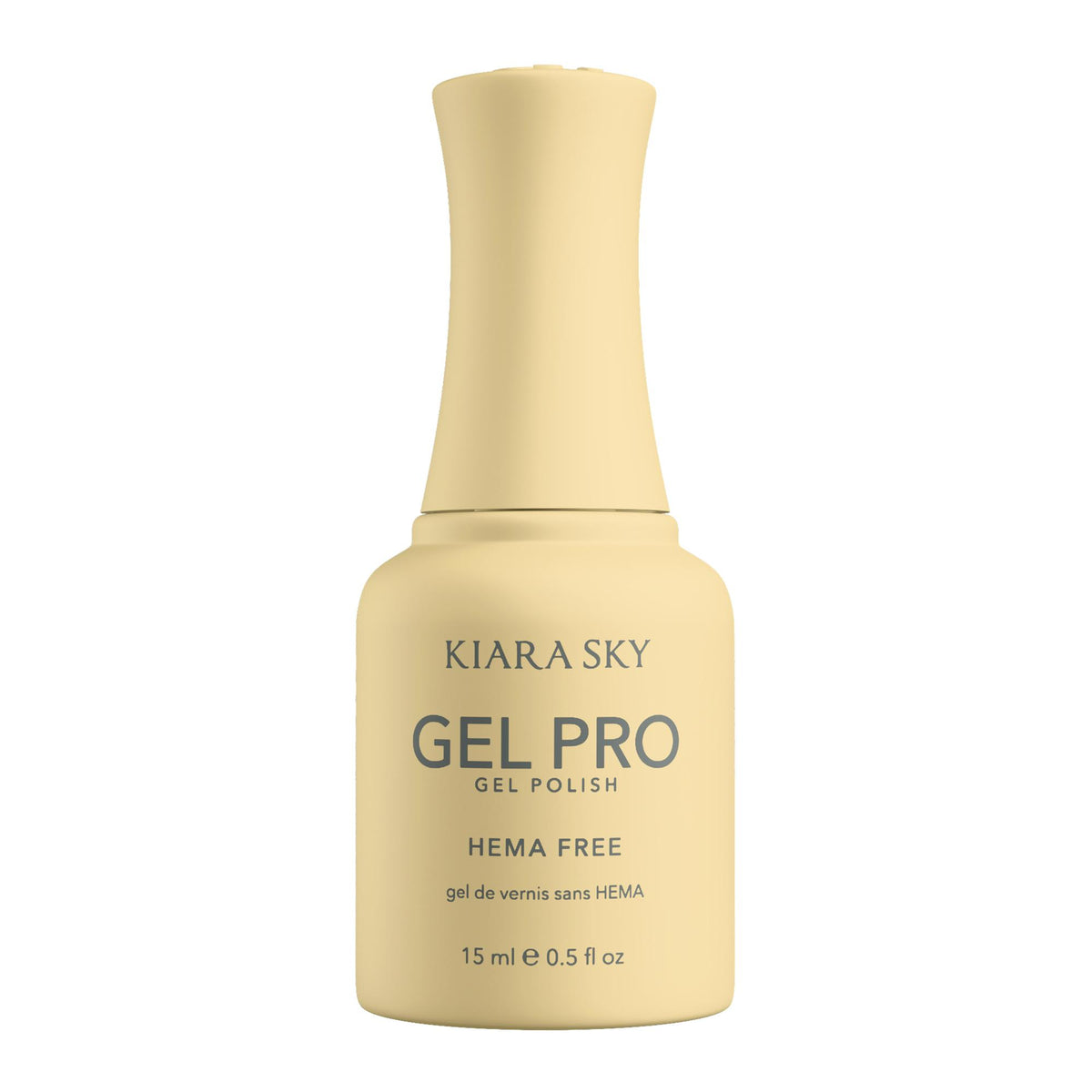 Kiara Sky Gel Pro Gel Polish Lemon Creme HFG152. HEMA-free gel polish, 15 ml (0.5 fl oz), featured as a product for the Spring 2026 collection.