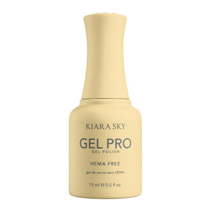 Kiara Sky Gel Pro Gel Polish Lemon Creme HFG152. HEMA-free gel polish, 15 ml (0.5 fl oz), featured as a product for the Spring 2026 collection.