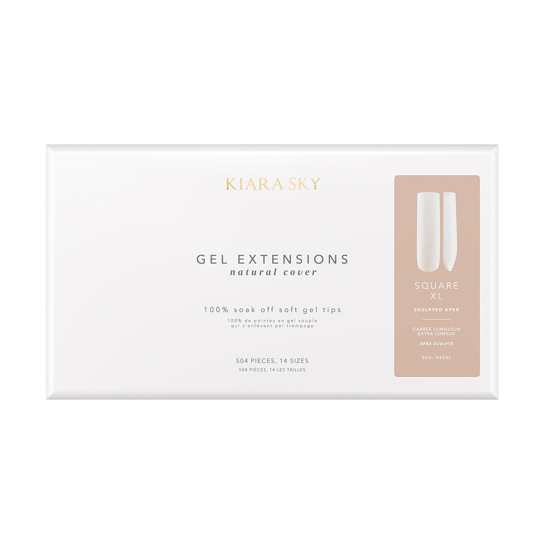 Natural Gel Extensions - NSSXL Square XL