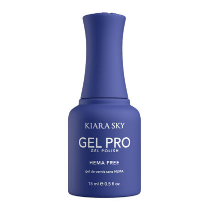 Kiara Sky Gel Pro Gel Polish Sea You In Almafi HFG190. HEMA-free gel polish, 15 ml (0.5 fl oz), featured as a product for the Club Riviera collection.
