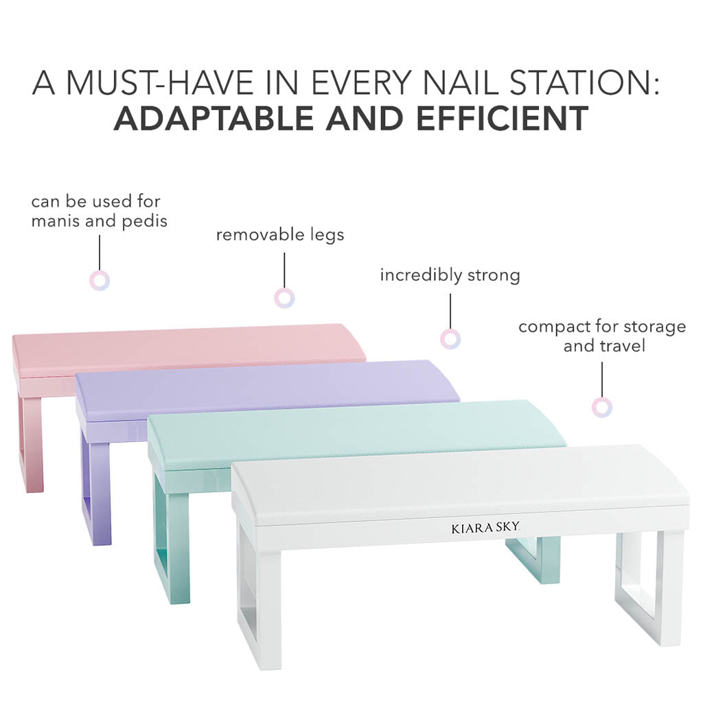 Nail Arm Rest - White
