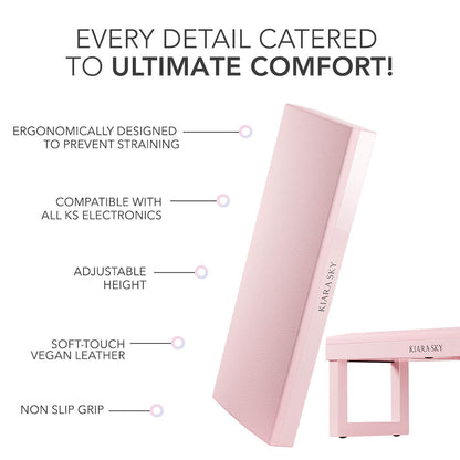 Nail Arm Rest - White