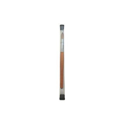 Kolinsky Acrylic Brush - Orange Wood Handle