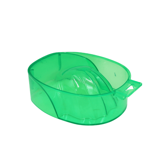 Manicure Bowl Clear Green