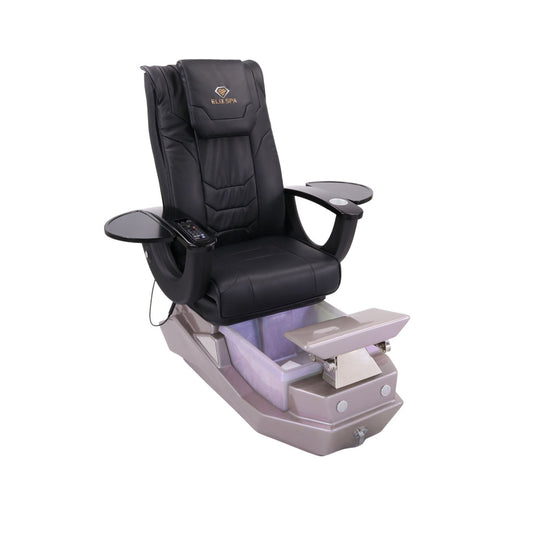 Pedicure Spa Chair - Maximus (Black | Black | Grey)