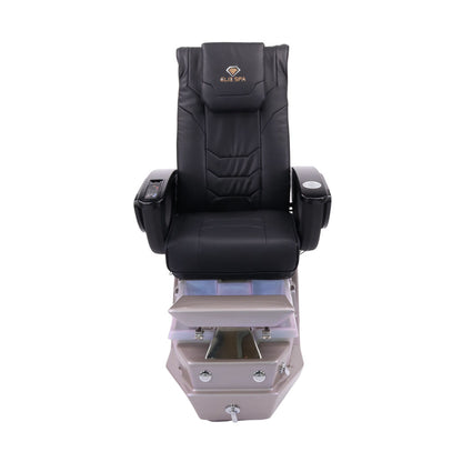 Pedicure Spa Chair - Maximus (Black | Black | Grey)