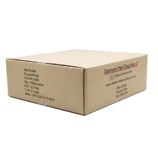 Buffer - Mini 2 Way Purple & White 1500pc (Carton)